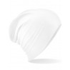 Slouchy beanie - mod. B368:White, 95% cotton / 5% elastane, One Size